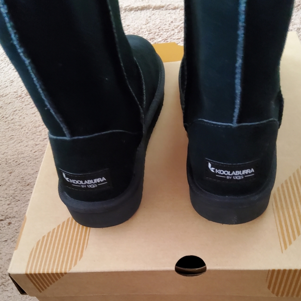 🔥Koolaburra by UGG Classic Short Womens  Black Winter Boots size 5W🔥 - Picture 12 of 12